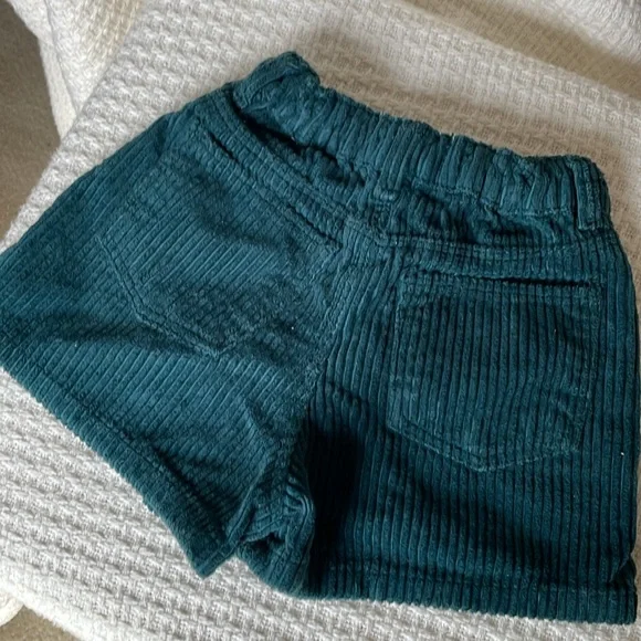 Zara green toddler corduroy mini skirt short - Picture 5 of 5